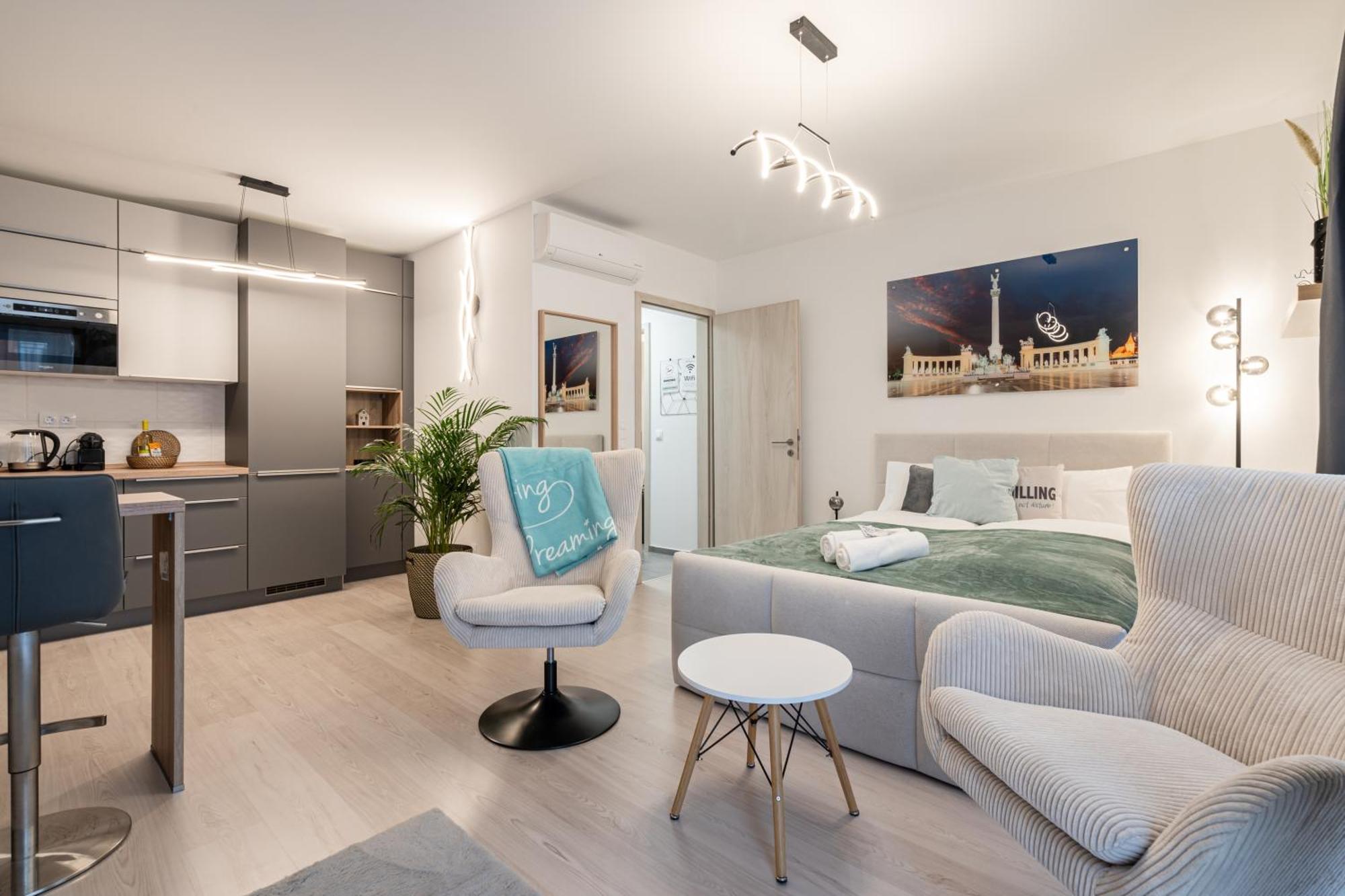 Heroes Square Apartment Budapest Bagian luar foto